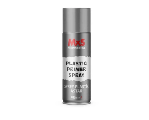 MXS PLASTİK SPREY ASTAR GRİ 400ML