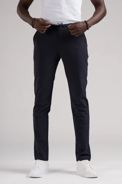 Dorss Regular Fit Beli Lastikli Ve İplikli Full Likralı Yazlık Jogger Pantolon - 9