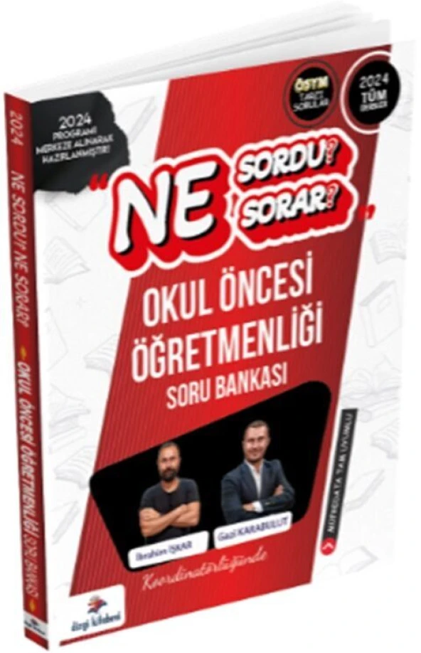 Dizgi Kitap 2024 KPSS Okul Öncesi Öğretmenliği Ne Sordu Ne Sorar Çözümlü Soru Bankası