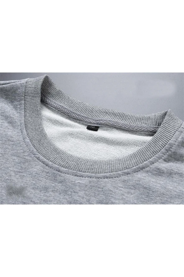 Siouxsie Banshees Baskılı Gri Unisex Oversize Bisiklet Yaka Sweatshirt - 3