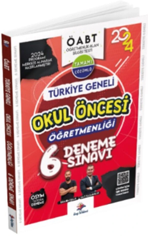 Dizgi Kitap KPSS Okul Öncesi Öğretmenliği Türkiye Geneli Çözümlü 6 Deneme Sınavı