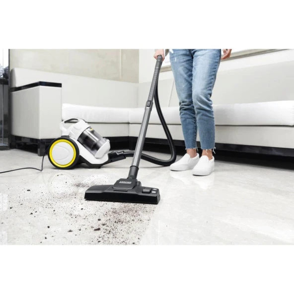 Karcher Vc 3 Erp Beyaz Toz Torbasız Elektrikli Süpürge - 5