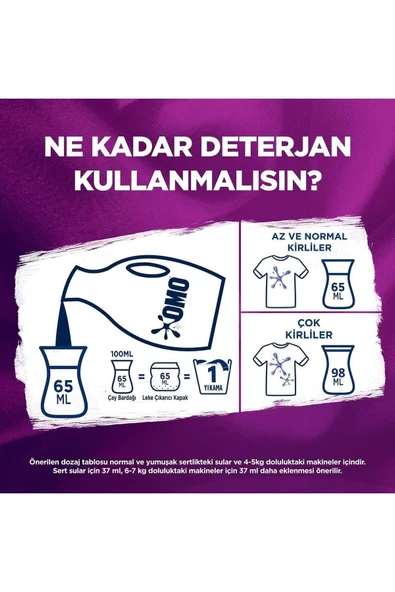 Omo Sıvı Deterjan Renkiler 26 Yıkama 1690 Ml - 4