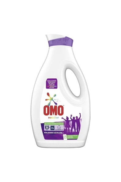 Omo Sıvı Deterjan Renkiler 26 Yıkama 1690 Ml
