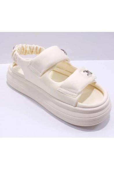 Guja 24Y416 Kadın Sandalet Bej 36-40 - 2