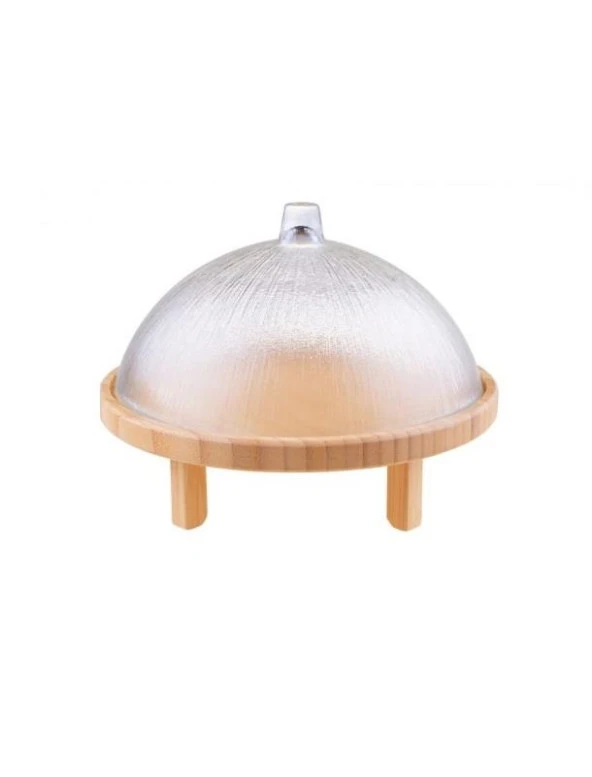 BAMBUM KUGA CAM KAPAKLI AYAKLI KEK FANUSU 30 CM B3954 - 4