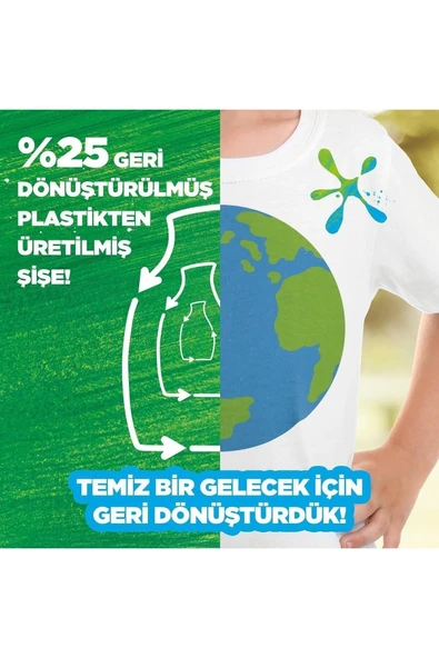 Omo Sıvı Deterjan Active Fresh Beyazlar 26 Yıkama 1690 Ml - 8