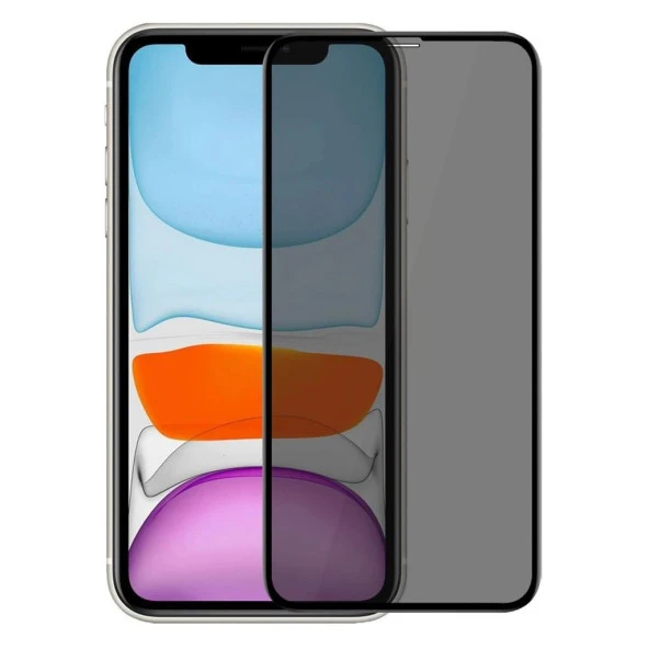 Apple iPhone 11 Hayalet Ekran Koruyucu Tam Kaplayan Gizli Privacy
