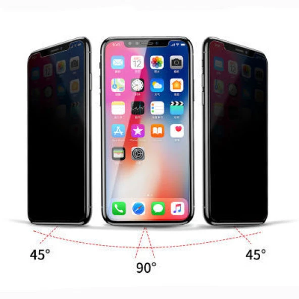 Apple iPhone 11 Hayalet Ekran Koruyucu Tam Kaplayan Gizli Privacy - 2