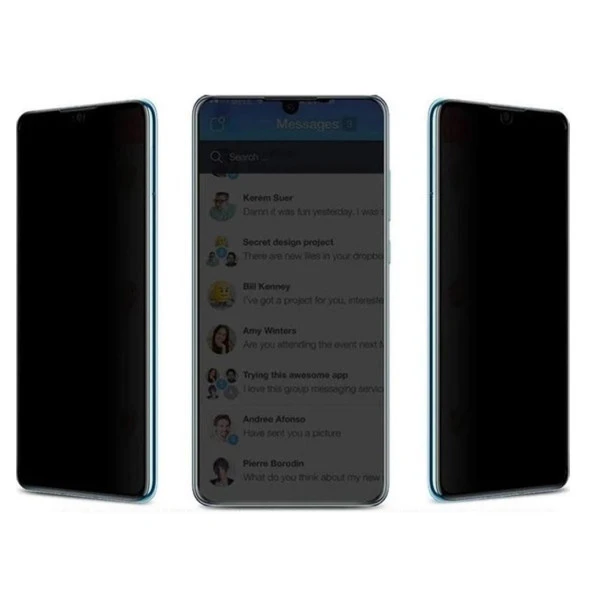 iPhone 13 Pro Max  Hayalet Ekran Koruyucu Tam Kaplayan Gizli - 3