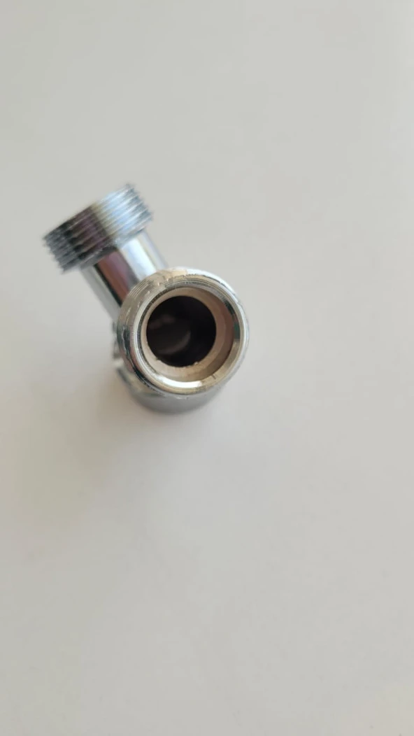 ÇAMAŞIR MAKİNESİ MUSLUK ÇATALI KROM 3/4 ÖLÇÜ STANDART - 2