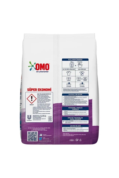 Omo Toz Çamaşır Deterjanı Sık Yıkananlar 5 Kg - 7