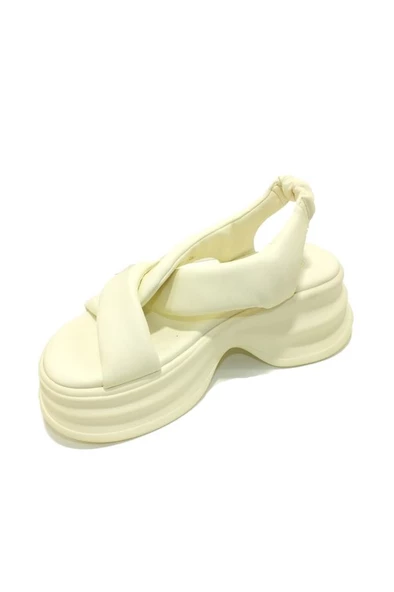 Guja 24K420-1 Kadın Sandalet Bej -36-40 - 3