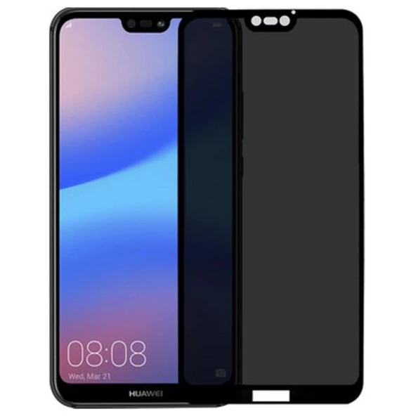 Huawei P20 Lite Hayalet Ekran Koruyucu Kırılmaz Cam