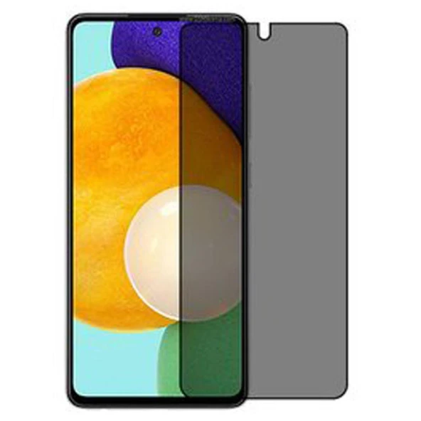 Samsung A72 Hayalet Ekran Koruyucu Tam Kaplayan Gizli Privacy