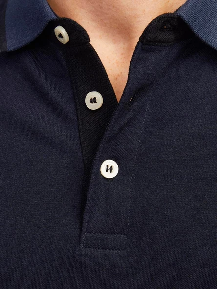 JACK JONES Erkek Polo Yaka Tişört 12136668 - 6