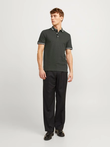 JACK JONES Erkek Polo Yaka Tişört 12136668 - 4