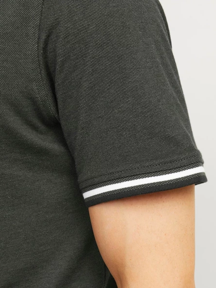 JACK JONES Erkek Polo Yaka Tişört 12136668 - 5