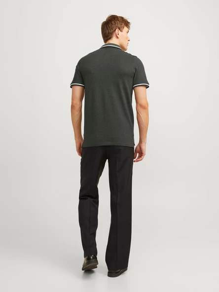 JACK JONES Erkek Polo Yaka Tişört 12136668 - 3