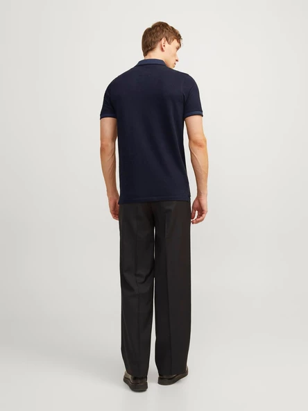 JACK JONES Erkek Polo Yaka Tişört 12136668 - 3