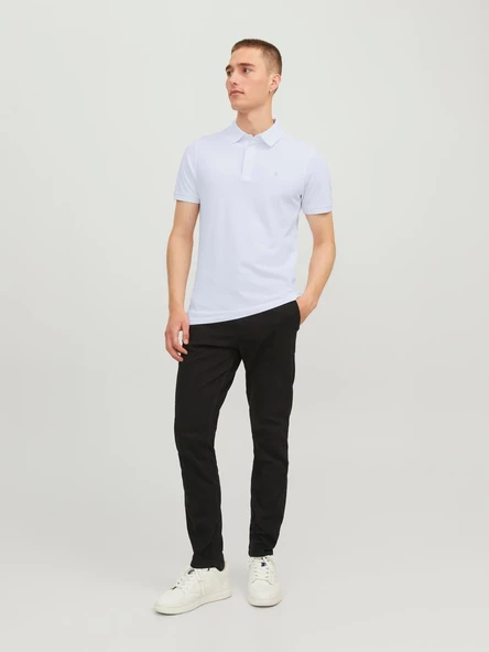 JACK JONES Erkek Polo Yaka Tişört 12136668 - 4