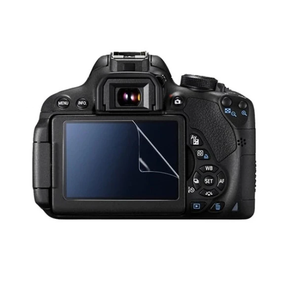 Cda Store Nikon D5000 Uyumlu 3 Adet Fotograf Makinesi Için Lcd Ekran Koruyucu Nano Jelatin - Resim 6