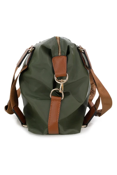 Kadın Saten Valiz Haki Çanta - 3