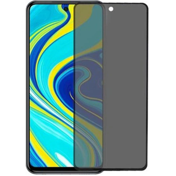 Xiaomi Redmi Note 9S Hayalet Ekran Koruyucu Tam Kaplayan Gizli