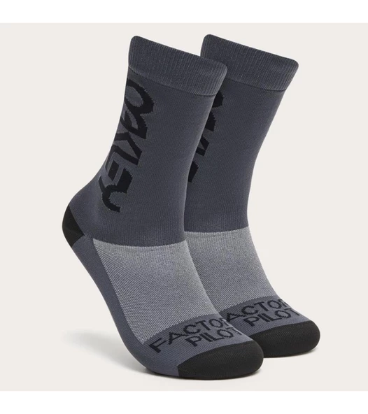 Oakley Factory Pilot Mtb Bisiklet Çorabı FOS900880 25N Uniform Grey - 2