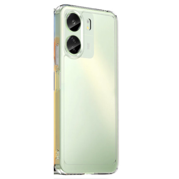 Xiaomi Redmi 13C Seffaf Yumuşak Kilif Kamera Ve Ekran Çıkıntılı
