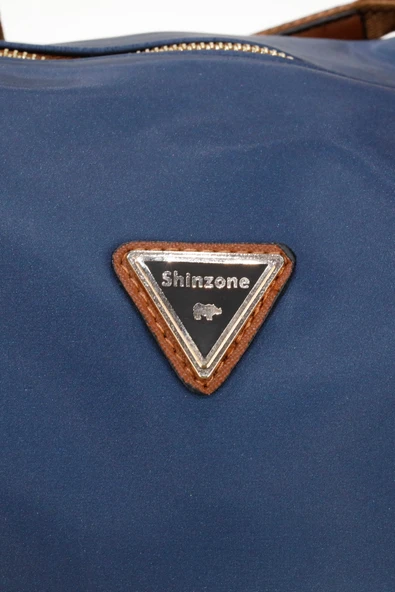 Kadın Saten Valiz İndigo Çanta - 6