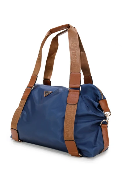 Kadın Saten Valiz İndigo Çanta - 2