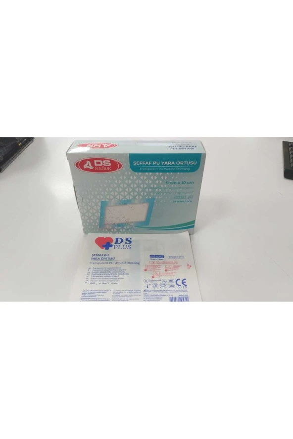 DS PU ŞEFFAF SU GEÇİRMEZ YARA PEDİ 9 X 10