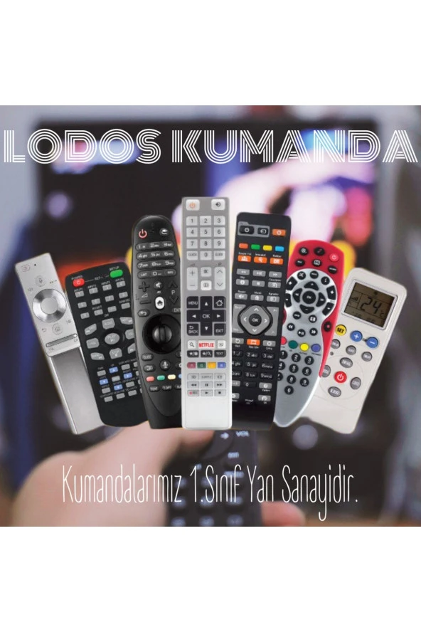 Vestel Lcd (netflix + Youtube) Televizyon Kumandası - 2