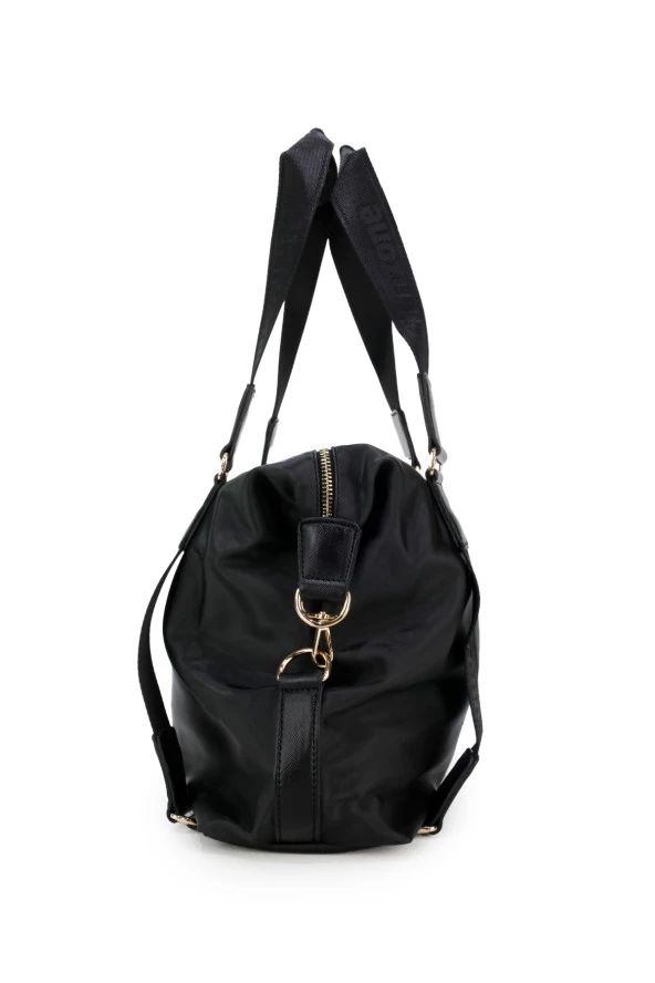 Kadın Saten Valiz Siyah Çanta - 2