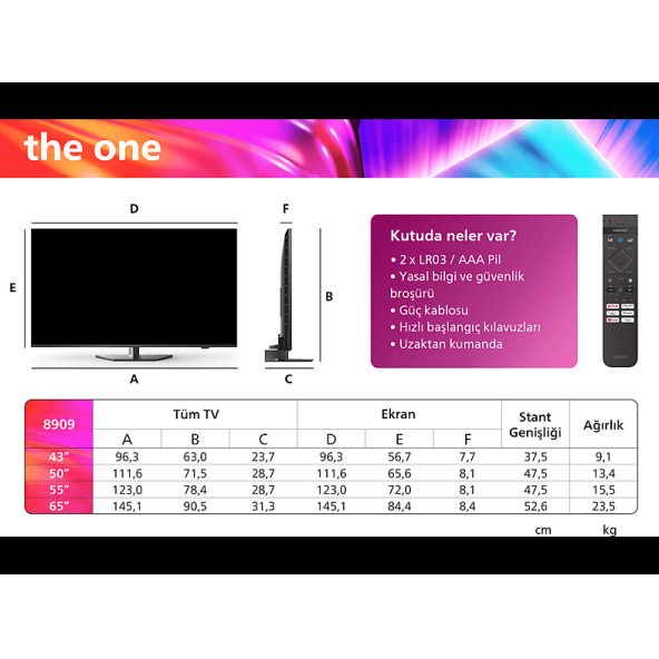 Philips 55Pus8909 4K Ultra Hd 55" 140 Ekran Uydu Alıcılı Smart Led Tv - 6