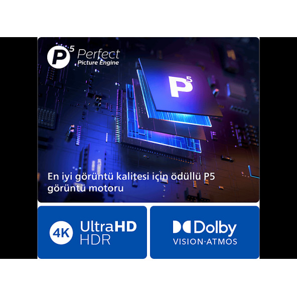 Philips 55Pus8909 4K Ultra Hd 55" 140 Ekran Uydu Alıcılı Smart Led Tv - 9