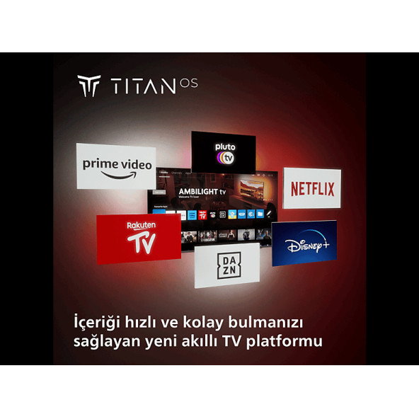 Philips 55Pus8909 4K Ultra Hd 55" 140 Ekran Uydu Alıcılı Smart Led Tv - 10