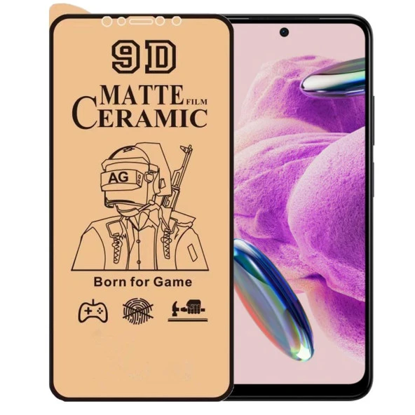 Xiaoami Redmi Note 12S Ekran Koruyucu 9D Mat Seramik Nano Kırılmaz Cam 9018000001803
