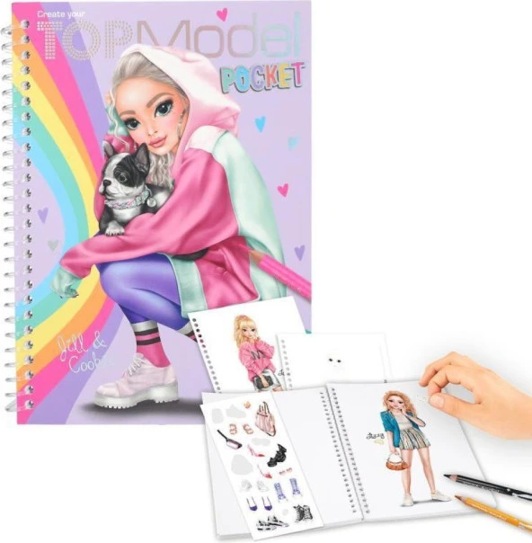 Top Model Topmodel Pocket Cep Boyama Kitabı 0412727_A