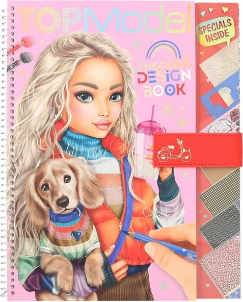 Top Model Topmodel Özel Kumaş Desenli Tasarım Kitabı 0412725_A - 2