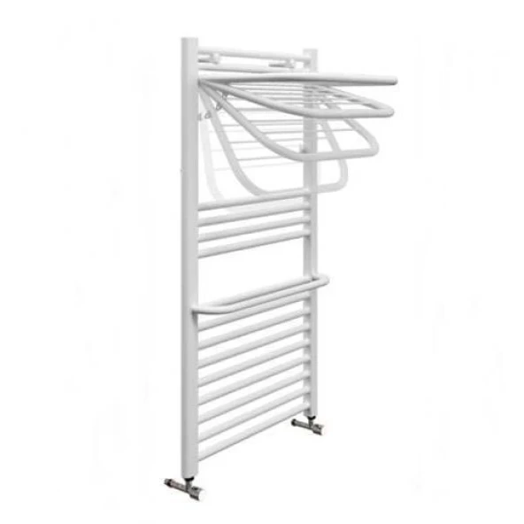 Duffmart Practical 5/8 Amortisörlü 50x80 cm Beyaz Havlupan - 2