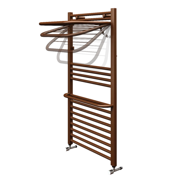 Duffmart Practical 5/8 Amortisörlü 50x80 cm Bronz Havlupan - 2