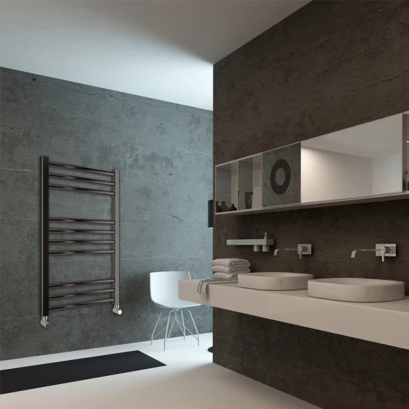 Duffmart Rainbow 6/10 Düz 60x100 cm Antrasit Havlupan - 3