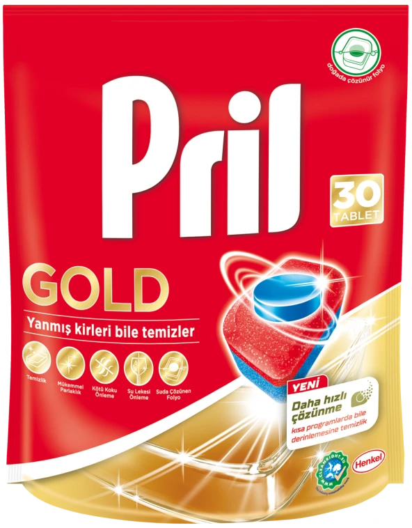 PRIL TABLET GOLD 30'LU - 2