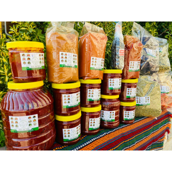 Antep Salça Tatlı biber (güneş kurusu)  3 kğ - 5