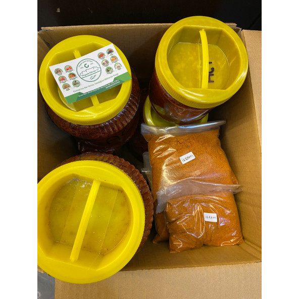 Antep Salça Tatlı biber (güneş kurusu)  3 kğ - 6