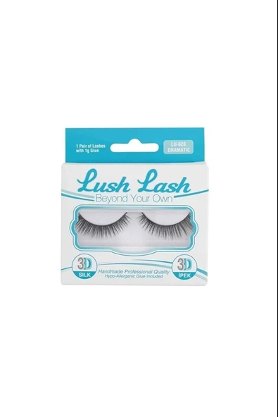 Lush Lash3 D Ipek Kirpik Dramatic Lu-628