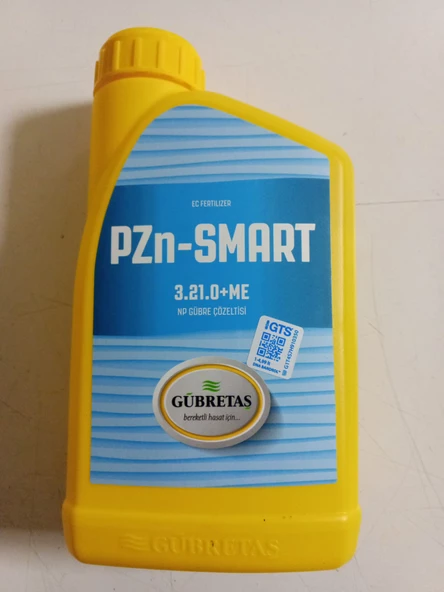 Gübretaş PZn Smart 1 Lt 3.21.0+ME Sıvı Gübre