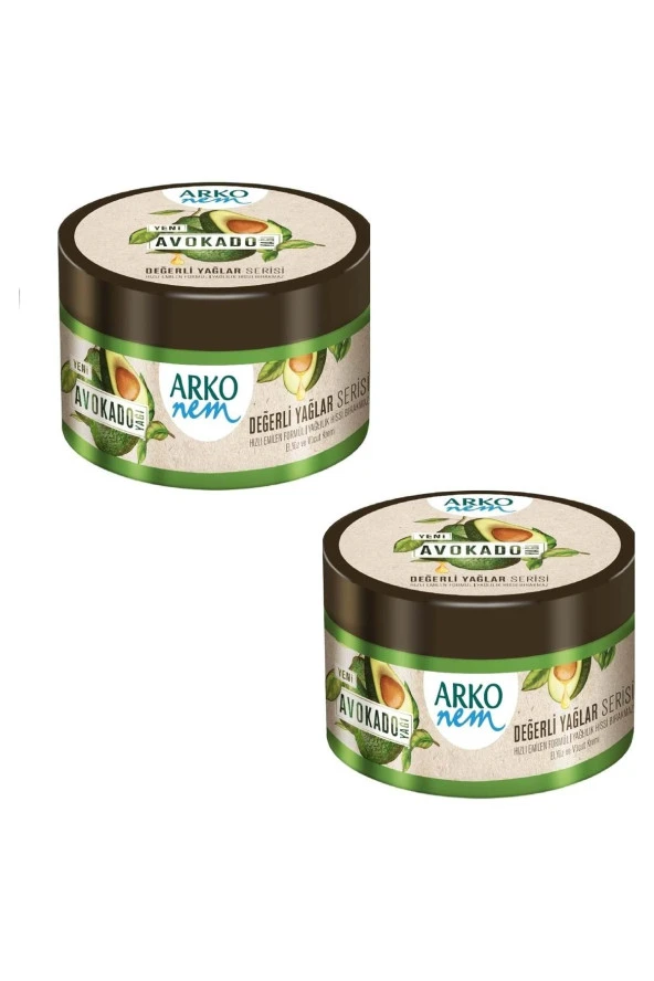 Arko Nem Krem Avokado Yağı 250 ml 2 Adet